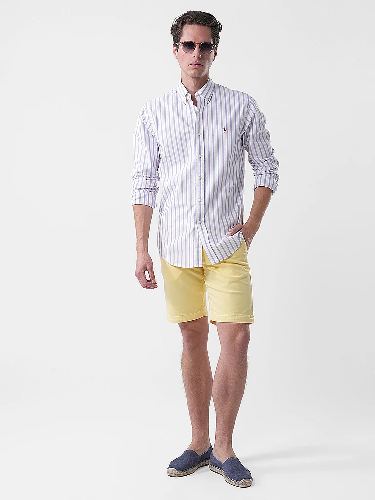 Polo Ralph Lauren Custom Fit Hemd Lila L Herren 6